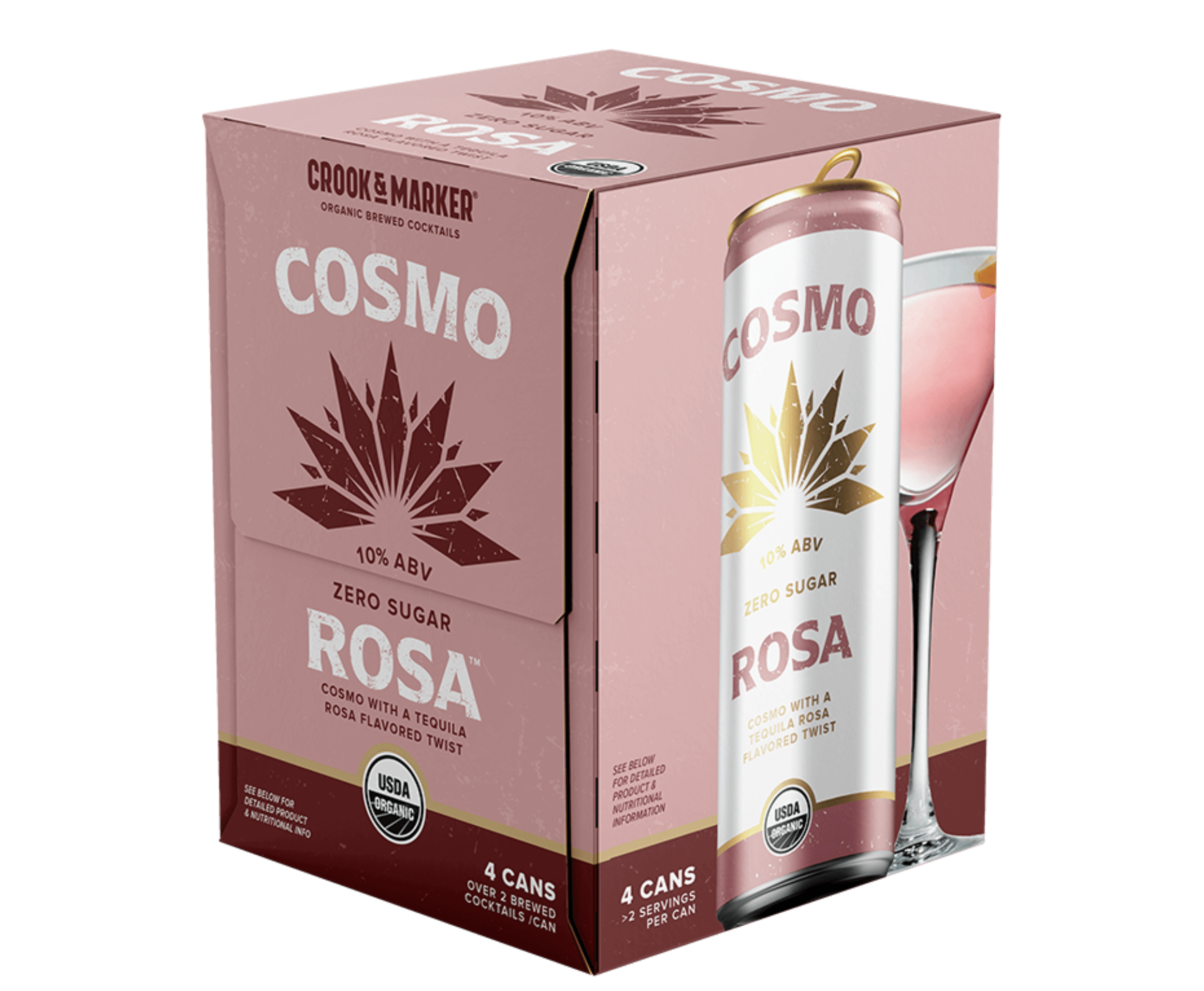 Crook & Marker - Cosmo Rosa 4 Pack Box